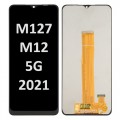 Samsung Galaxy SM-M127 (M12 5G 2021) (NF) LCD touch screen (Original Service Pack) [Black] GH82-25042A S-679